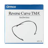 Wires Reverse Curve TMA Lower  019X025 Pack 10