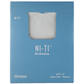 Broad Arch Wires NiTi .019 X.025 Rev. Curve Lower Pack 10
