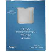 Broad Arch Wires TMA- Low Friction 019X025 Upper Large Pack 10