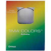 Broad Arch Wires TMA Honeydew .019X.025 Upper Large Pack 5