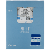Damon Wires NiTi .019X.025 Rev. Curve .019X.025 38MM Pre-Trq 20 Deg Pack 5